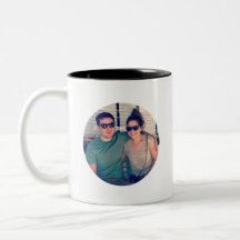 Instagram Photo Template Circle Mug