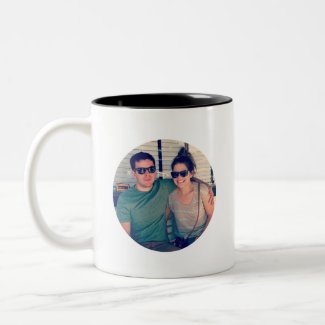 Instagram Photo Template Circle Mug