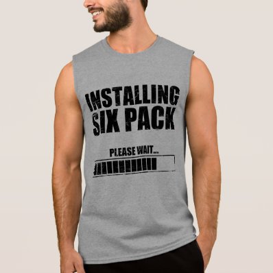 Installing Six Pack Sleeveless Shirt