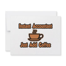 Instant Accountant...Just Add Coffee Invitation