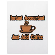 Instant Accountant...Just Add Coffee Custom Letterhead