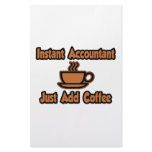 Instant Accountant...Just Add Coffee Stationery Paper