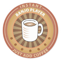 Instant Banjo Player stickers
