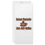 Instant Bartender...Just Add Coffee Rack Cards