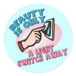 round_sticker - Pick up a great t-shirt or gift for your wife, girlfriend, mother, step-mother, grandmother, aunt, sister or any woman from our wide selection of wonderful gifts for her. We offer mugs, shirts, tote bags, stickers, buttons and more for the special woman.: Sizes  Available colors: 0