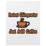 Instant Chiropractor...Just Add Coffee flyers
