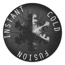 Instant Cold Fusion Logo Sticker