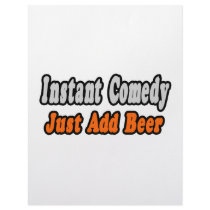 Instant Comedy...Just Add Beer Customized Letterhead
