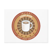 Instant Cosplayer postcards by sciencewillprevail Instant Cosplayer postcards