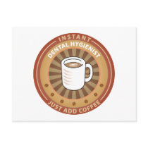 Instant Dental Hygienist postcards