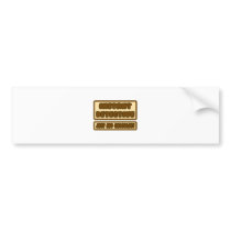 Instant Detective ... Just Add Chocolate Bumper Sticker