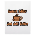 Instant Editor...Just Add Coffee Letterhead Design