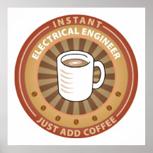 Instant Electrical Engineer Poster