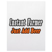 Instant Farmer...Just Add Beer letterhead