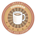 Instant Fisherman stickers