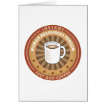 Instant Human Resources Person Greeting Cards