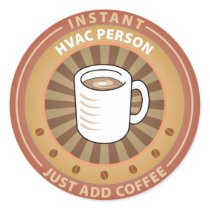 Instant HVAC Person Stickers