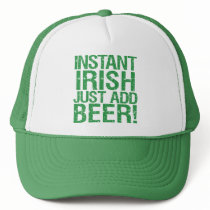 Instant Irish just add beer! Hat