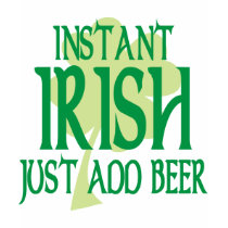 Instant Irish t-shirts