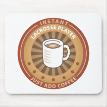 Instant Lacrosse Player Mouse Mats