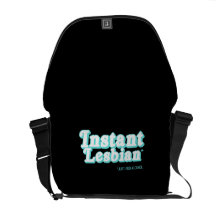 Instant Lesbian  Courier Bags