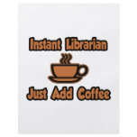 Instant Librarian...Just Add Coffee flyers