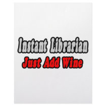 Instant Librarian...Just Add Wine letterhead