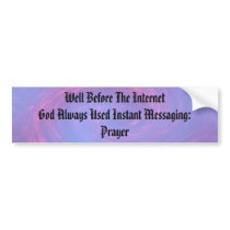 Instant Message bumper stickers