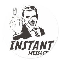 INSTANT MESSAGE STICKERS