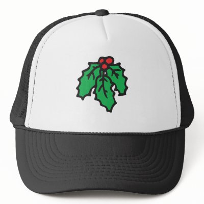Instant Mistletoe Hat