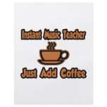Instant Music Teacher...Just Add Coffee flyers