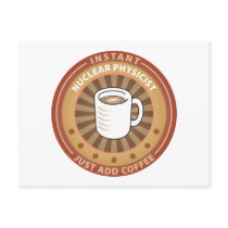 Instant Nuclear Physicist postcards