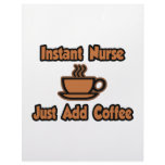 Instant Nurse...Just Add Coffee Letterhead Design