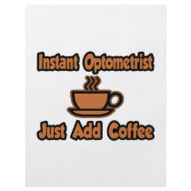 Instant Optometrist...Just Add Coffee Flyer