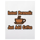 Instant Paramedic...Just Add Coffee Personalized Letterhead