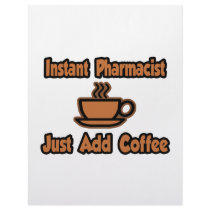 Instant Pharmacist...Just Add Coffee Letterhead Template
