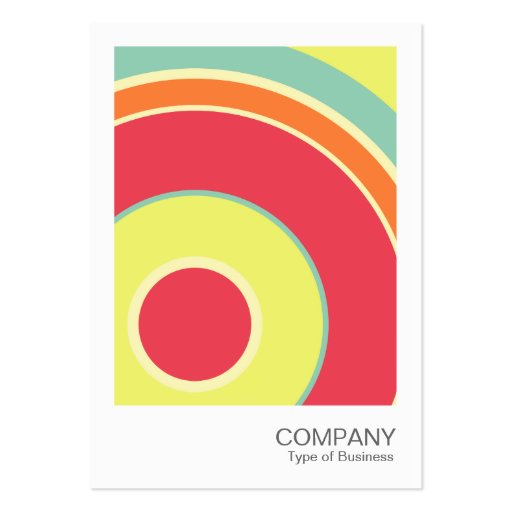 Instant Photo 060 - Colorful  Circle 01 Business Cards