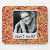 Instant photo - photoframe with pattern mouse pad