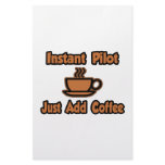 Instant Pilot...Just Add Coffee Personalized Stationery