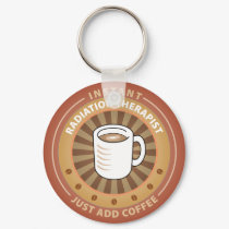 Instant Radiation Therapist keychains