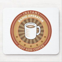 Instant Radio Operator Mouse Mat