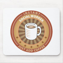 Instant Social Worker mousepads