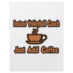 Instant Volleyball Coach...Just Add Coffee flyers