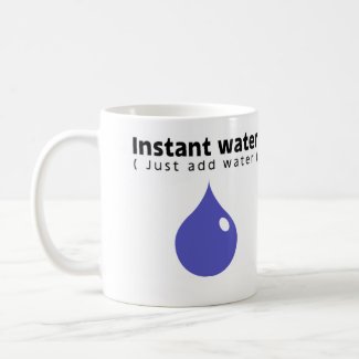 Instant water mug