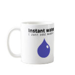 Instant water mug