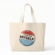 ...Instead Of Voting For Christine O'Donnell Canvas Bag