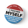 ...Instead Of Voting For Christine O'Donnell Pinback Buttons