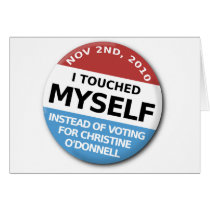 ...Instead Of Voting For Christine O'Donnell Cards