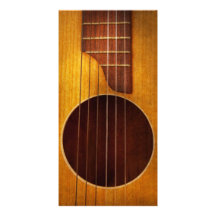 Instrument - Guitar - Let's play some music Personalized Photo Card