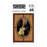 Instrument - Guitar - Playing in a band Postage Stamps